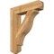 Ekena Millwork Funston Craftsman Rough Sawn Bracket, Western Red Cedar, 6"W x 30"D x 36"H BKT06X30X36FST04RWR - alternate 1
